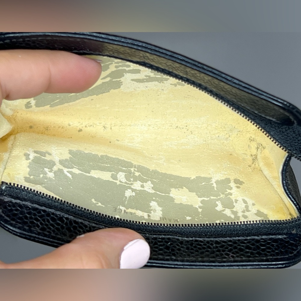 Authentic Chanel Small CC Pouch - Picture 9 of 12